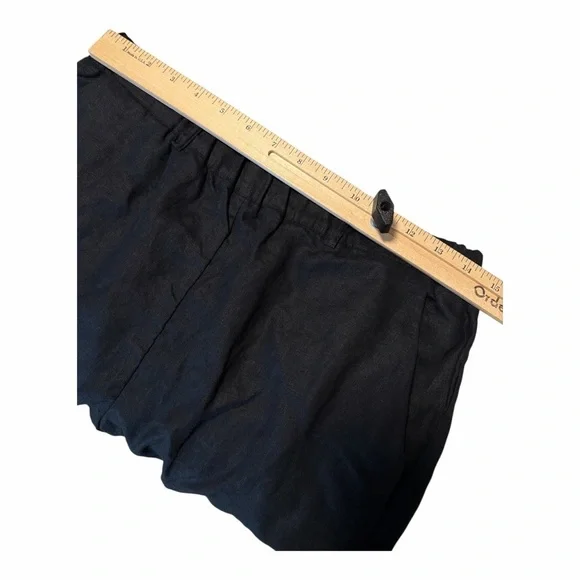 Quince Tapered Linen Pull On Pants Lagenlook Coastal Quiet Luxury Size Small WA1 - Picture 4 of 5